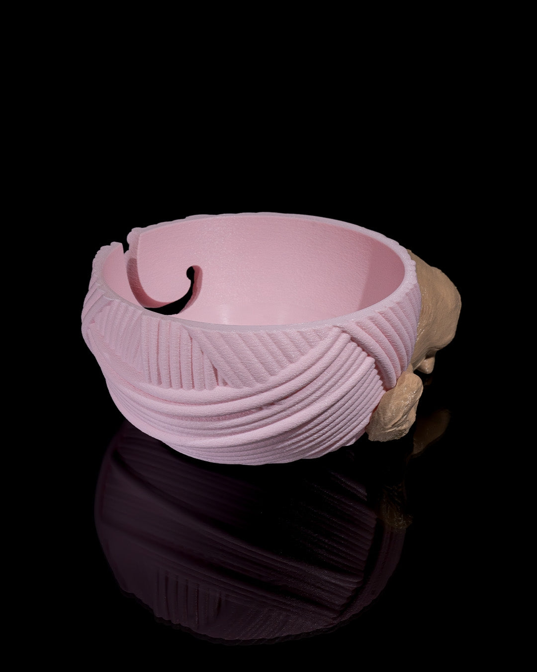 Cat Yarn Bowl and Hook Case