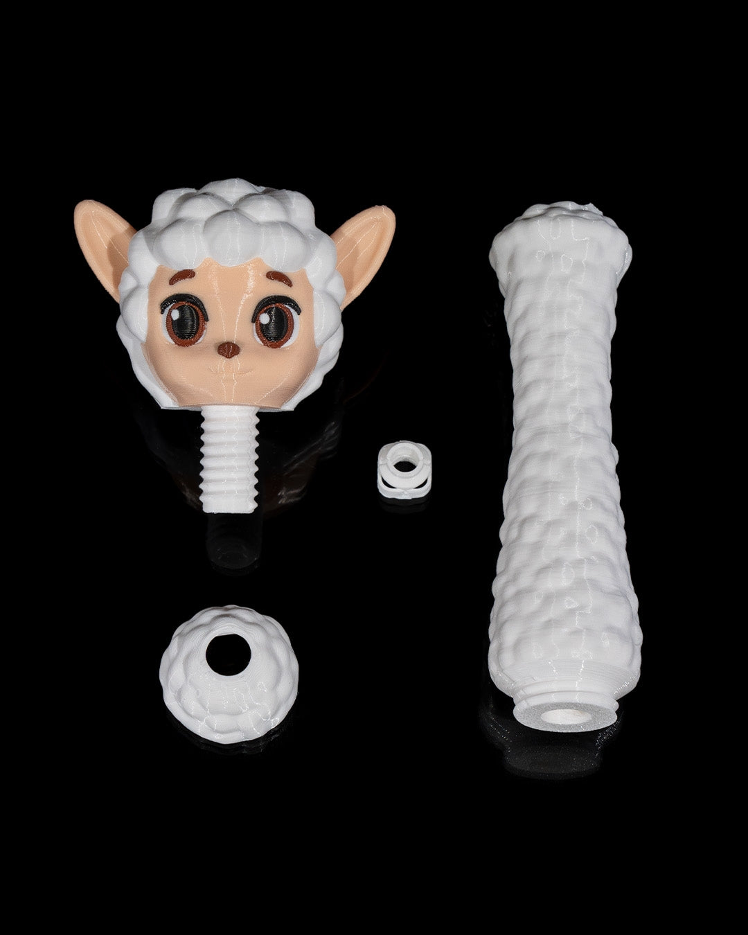 Sheep Kit Yarn Bowl and Hook Case